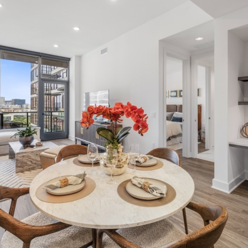 Well-lit kitchen with ample counter space
